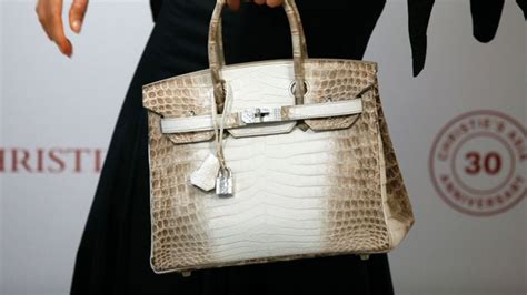 hermes albino crocodile bag.